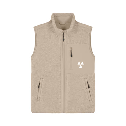 THE NORDIC CORE PILE VEST // Nordic Sand Dune
