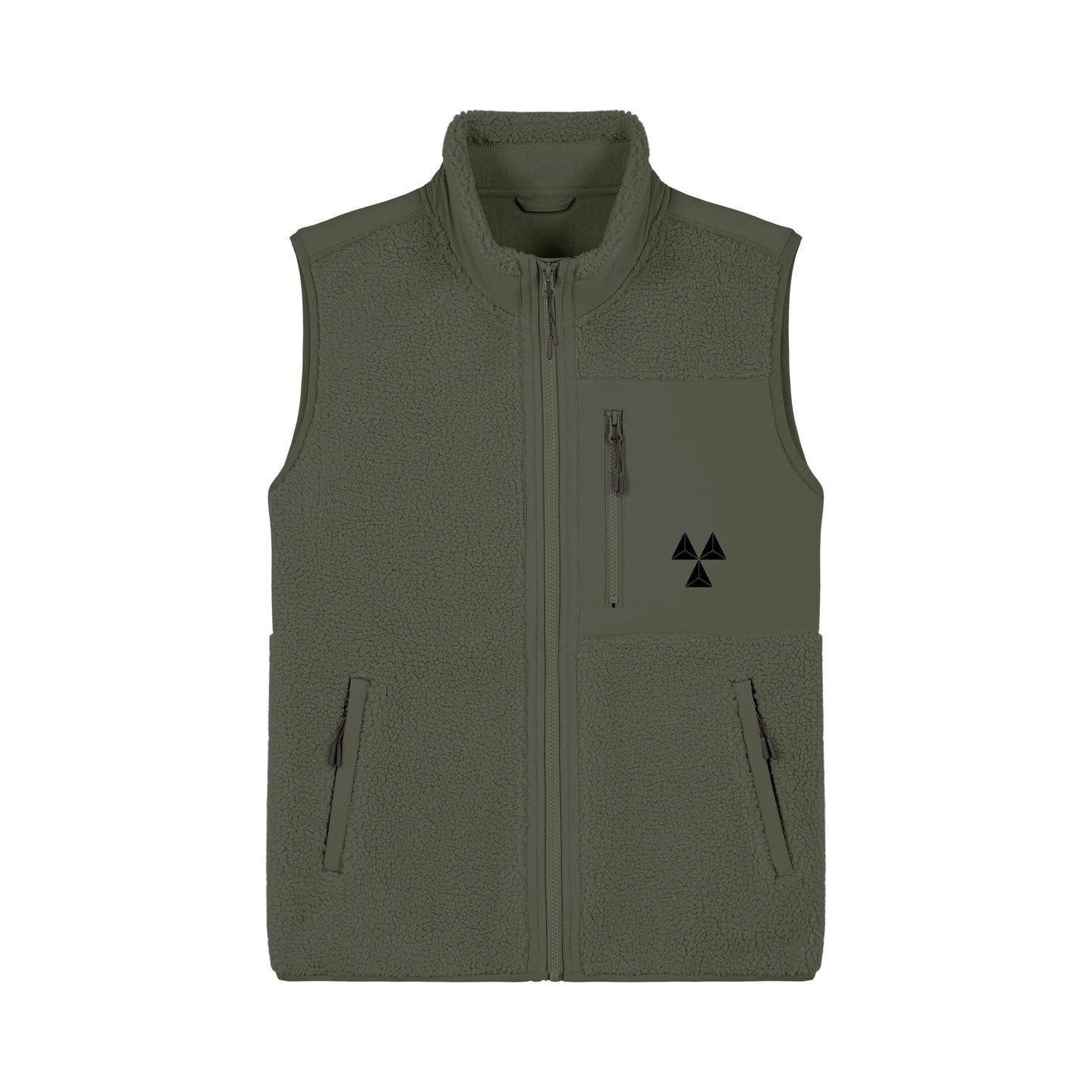 THE NORDIC CORE PILE VEST // Nordic Forest Green