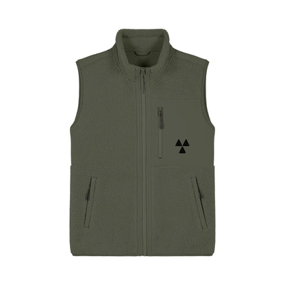 THE NORDIC CORE PILE VEST // Nordic Forest Green