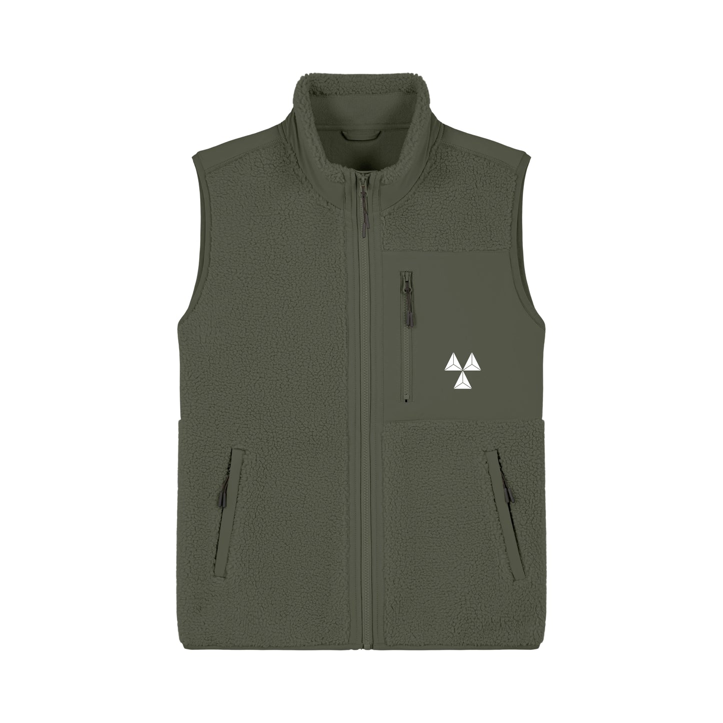 THE NORDIC CORE PILE VEST // Nordic Forest Green
