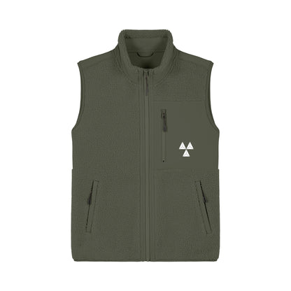 THE NORDIC CORE PILE VEST // Nordic Forest Green