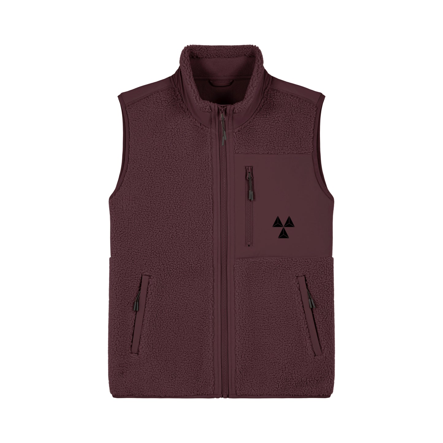 THE NORDIC CORE PILE VEST // Nordic Wild Berries