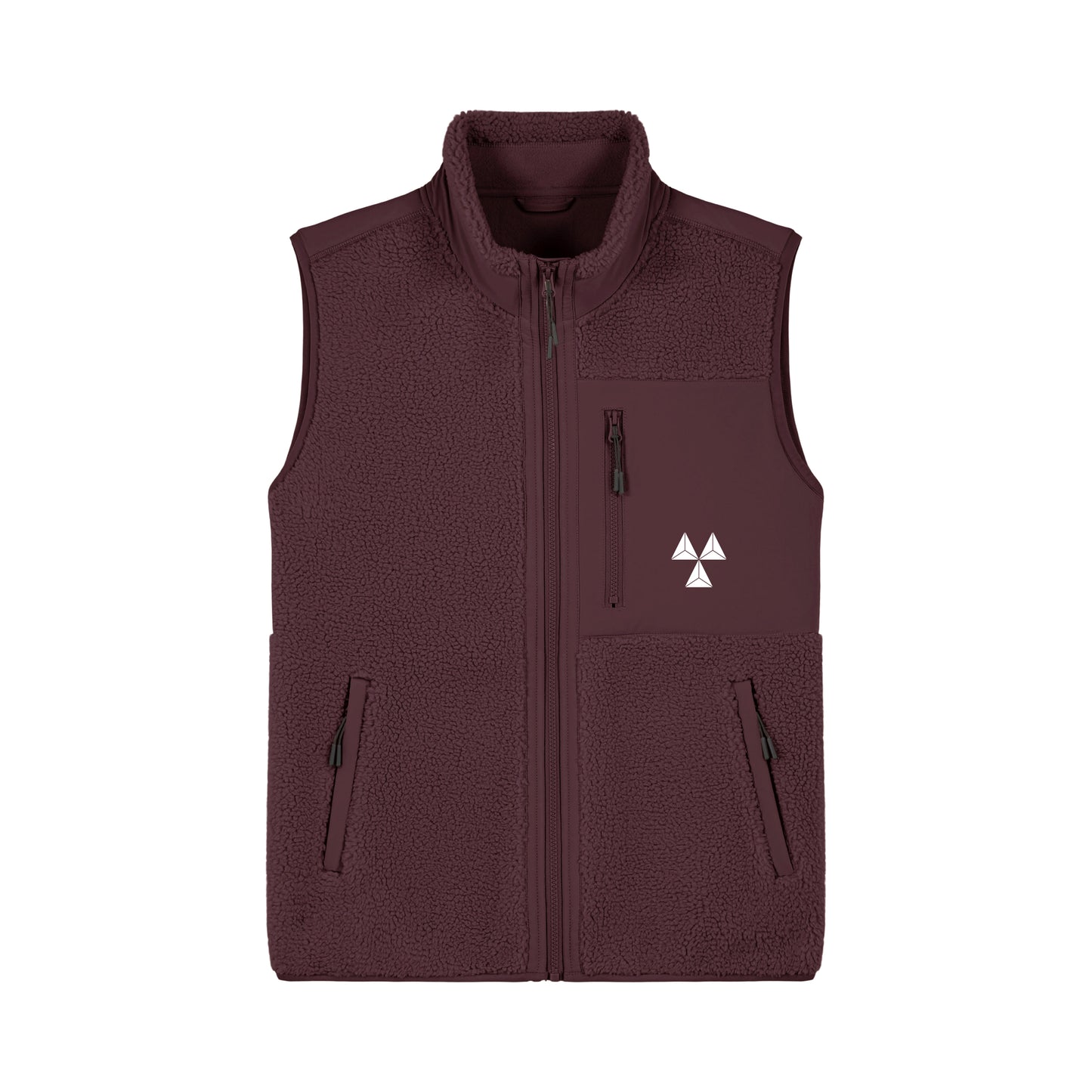 THE NORDIC CORE PILE VEST // Nordic Wild Berries