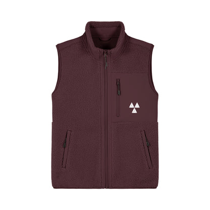THE NORDIC CORE PILE VEST // Nordic Wild Berries