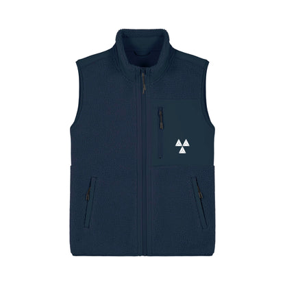 THE NORDIC CORE PILE VEST // Nordic Midnight Blue