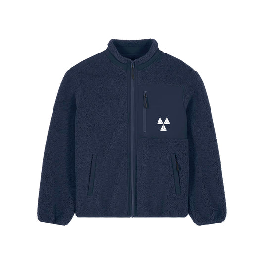 THE NORDIC CORE PILE JACKET // Nordic Midnight Blue