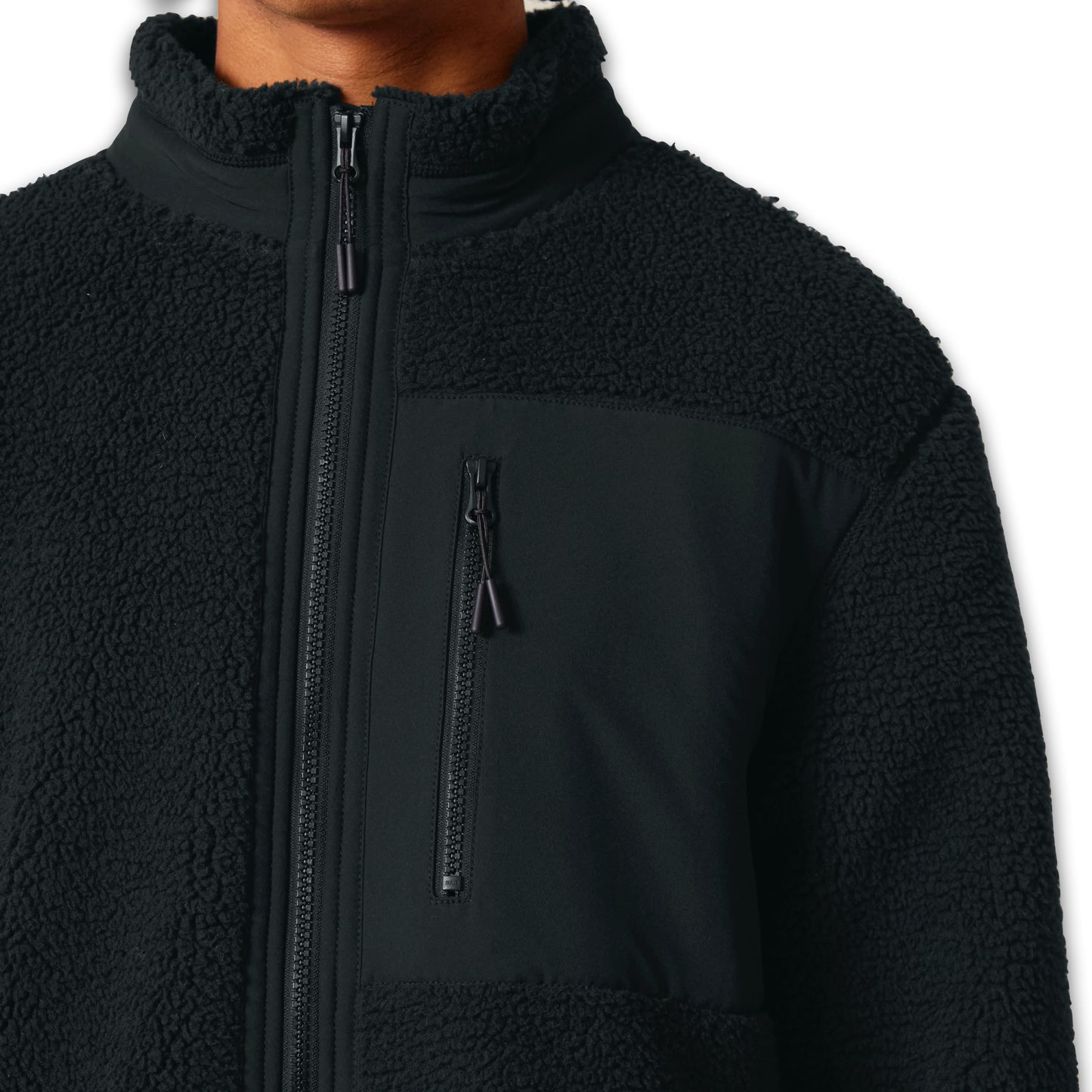 THE NORDIC CORE PILE JACKET // Nordic Deep Black