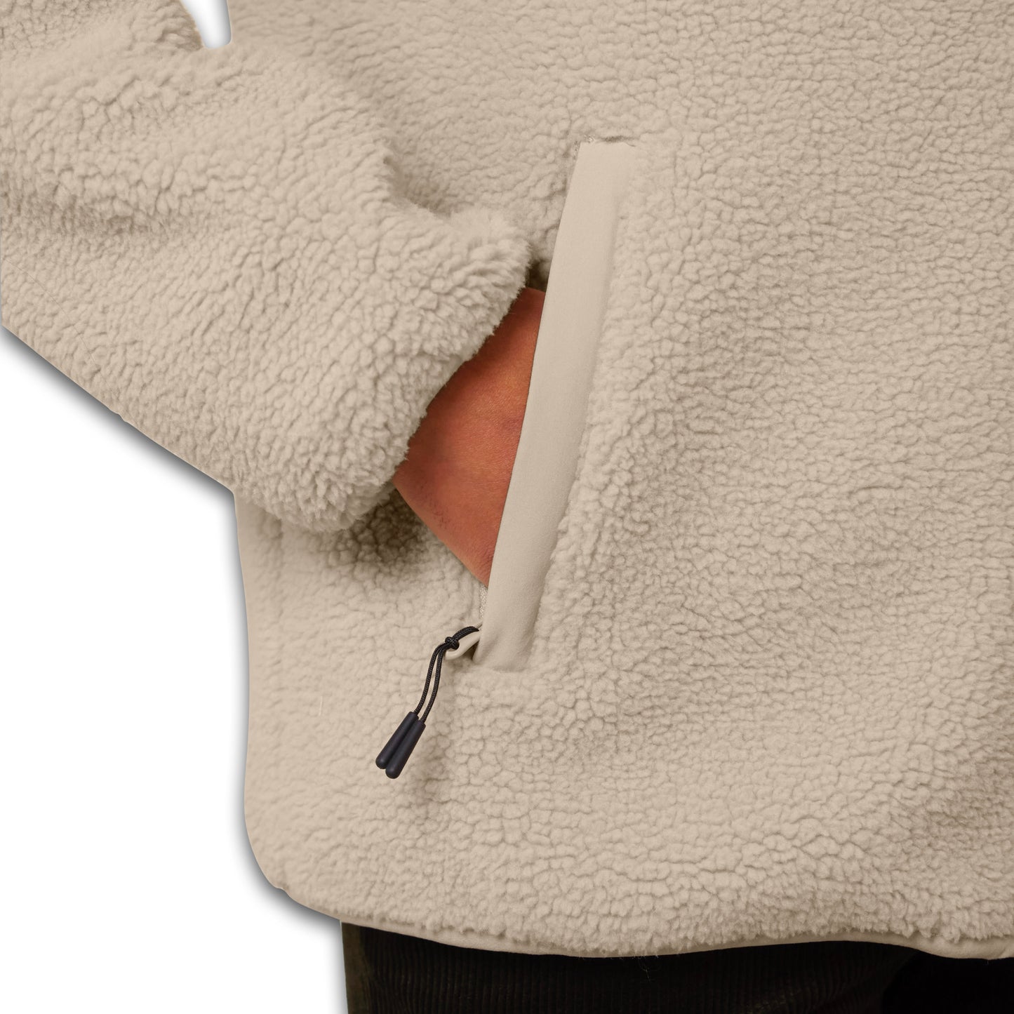 THE NORDIC CORE PILE JACKET // Nordic Sand Dune