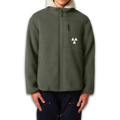 THE NORDIC CORE PILE JACKET // Nordic Forest Green