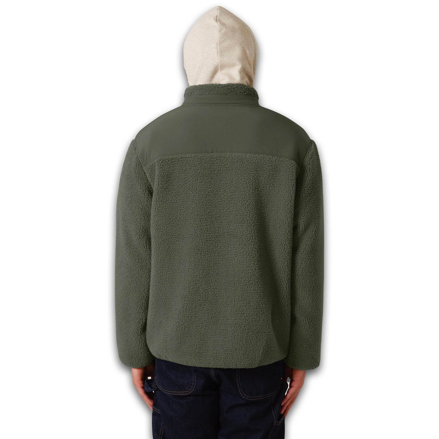 THE NORDIC CORE PILE JACKET // Nordic Forest Green
