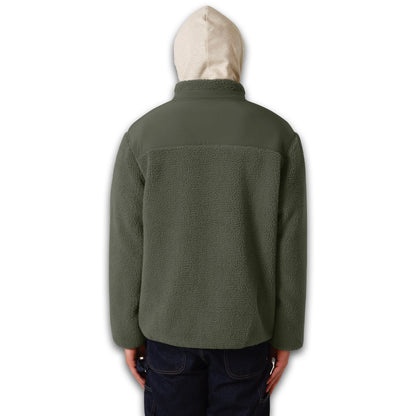 THE NORDIC CORE PILE JACKET // Nordic Forest Green