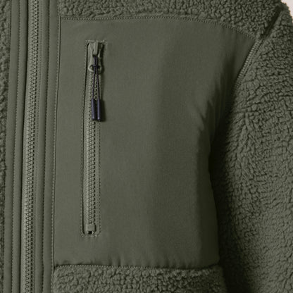 THE NORDIC CORE PILE JACKET // Nordic Forest Green