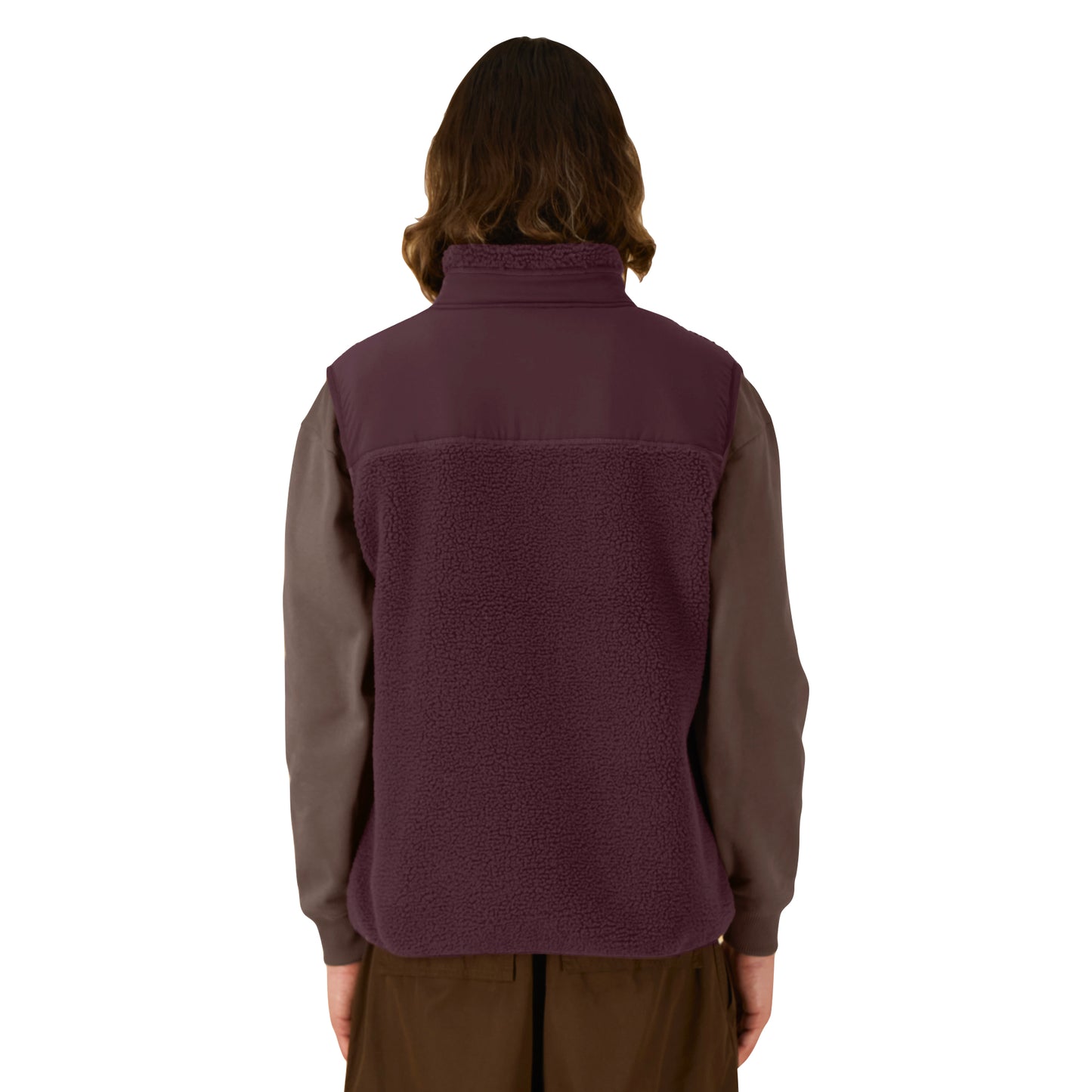 THE NORDIC CORE PILE VEST // Nordic Wild Berries