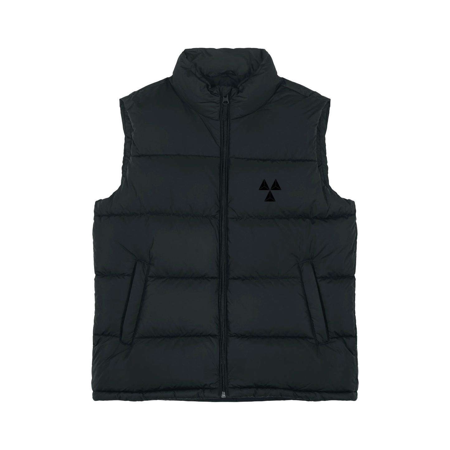 THE NORDIC CORE PUFFER VEST // Nordic Deep Black