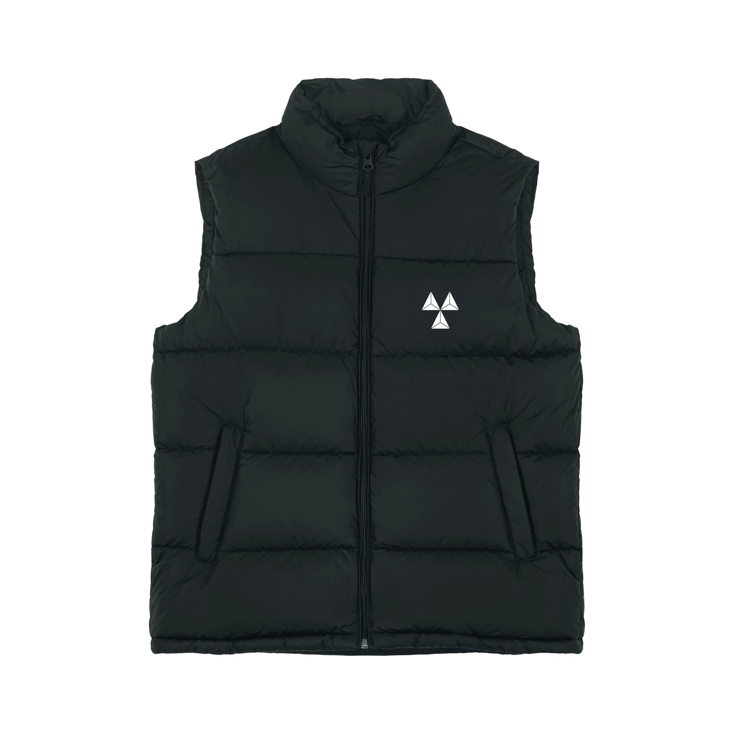 THE NORDIC CORE PUFFER VEST // Nordic Deep Black