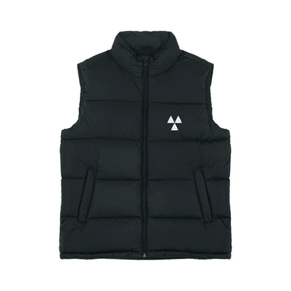 THE NORDIC CORE PUFFER VEST // Nordic Deep Black