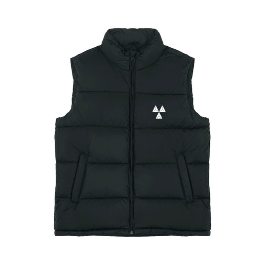 THE NORDIC CORE PUFFER VEST // Nordic Deep Black