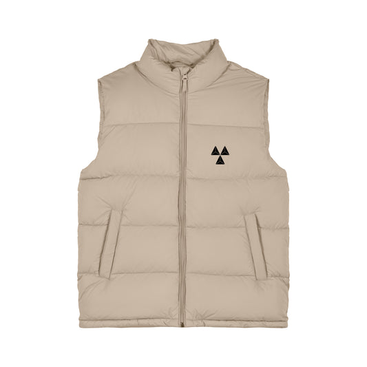 THE NORDIC CORE PUFFER VEST // Nordic Sand Dune