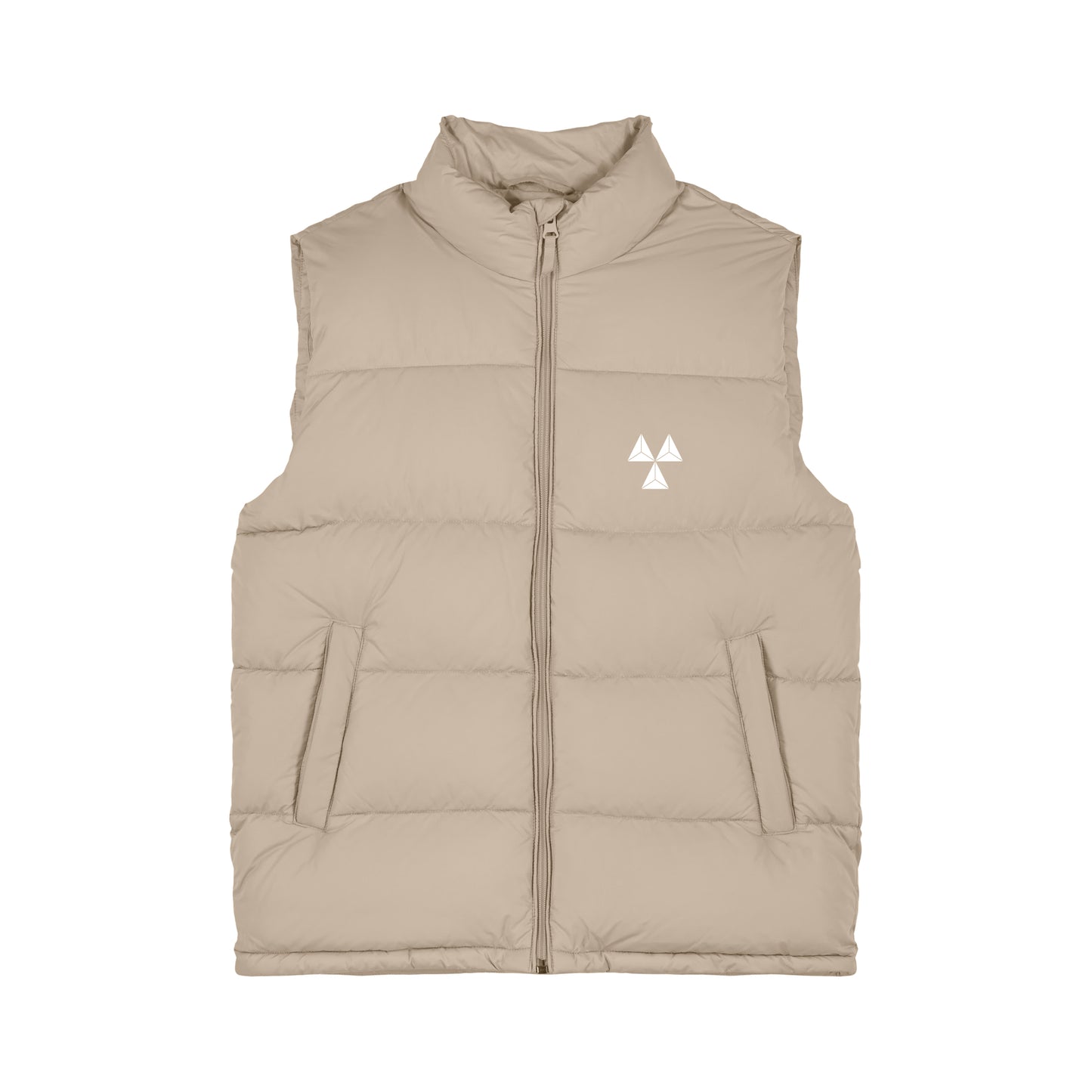 THE NORDIC CORE PUFFER VEST // Nordic Sand Dune
