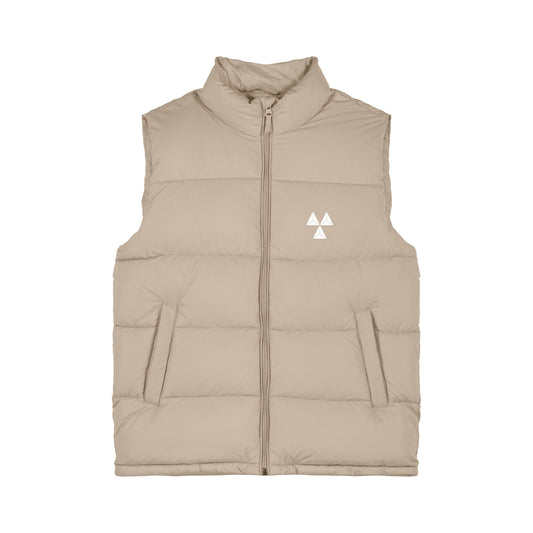 THE NORDIC CORE PUFFER VEST // Nordic Sand Dune