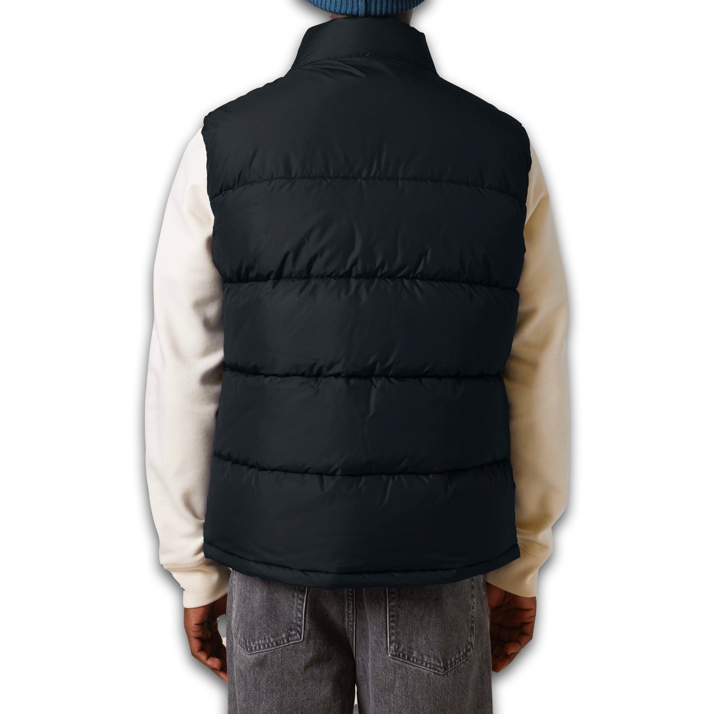THE NORDIC CORE PUFFER VEST // Nordic Deep Black