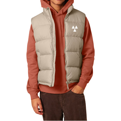 THE NORDIC CORE PUFFER VEST // Nordic Sand Dune