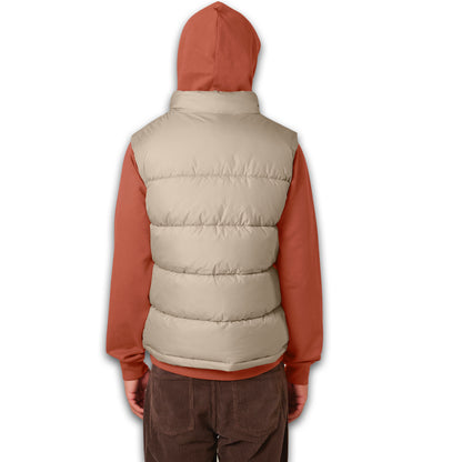 THE NORDIC CORE PUFFER VEST // Nordic Sand Dune