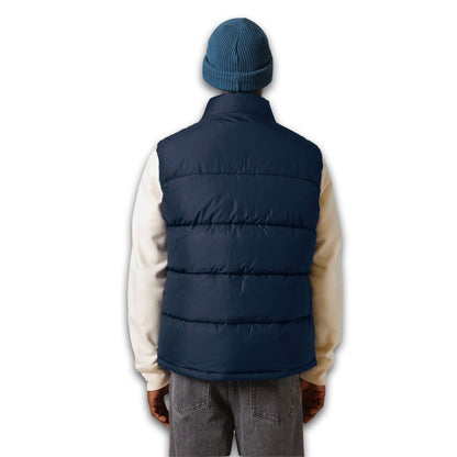 THE NORDIC CORE PUFFER VEST // Nordic Midnight Blue