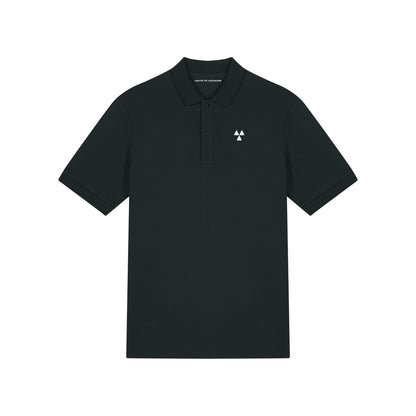 THE NORDIC CORE HEAVYWEIGHT POLO-SHIRT // Nordic Deep Black