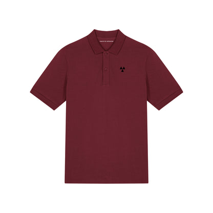 THE NORDIC CORE HEAVYWEIGHT POLO-SHIRT // Nordic Wine Red