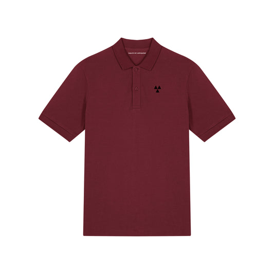 THE NORDIC CORE HEAVYWEIGHT POLO-SHIRT // Nordic Wine Red