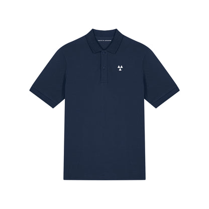 THE NORDIC CORE HEAVYWEIGHT POLO-SHIRT // Nordic Midnight Blue