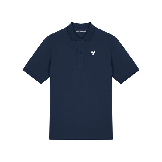 THE NORDIC CORE HEAVYWEIGHT POLO-SHIRT // Nordic Midnight Blue
