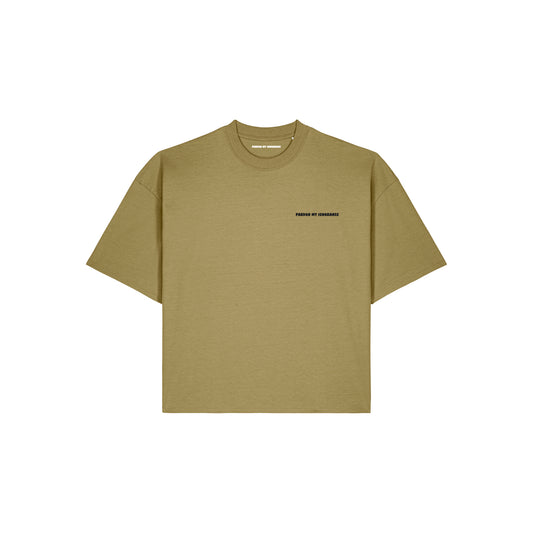 50/50 RECYCLED/ORGANIC COTTON  // OVERSIZED TEE // NORDIC SEA WEED