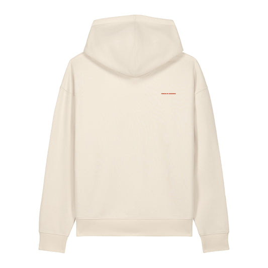 THE CAPSULE LW RELAXED HOODIE // TRACK 03 - REMIX A // Nordic By Nature + Nordic Brick Red Artwork