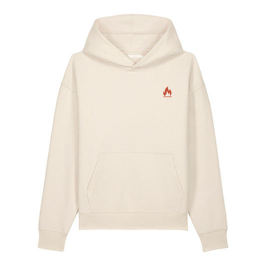 THE CAPSULE LW RELAXED HOODIE // TRACK 03 - REMIX C // Nordic By Nature + Nordic Brick Red Artwork