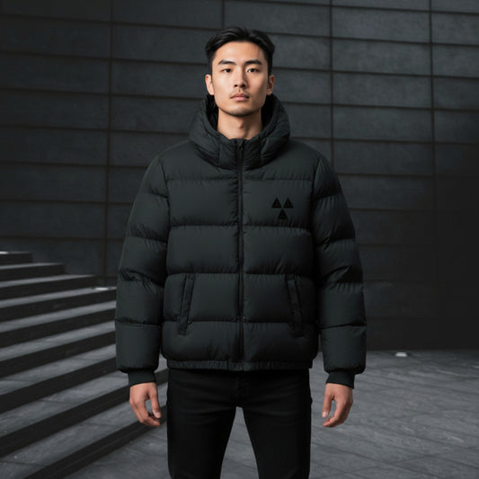 THE NORDIC CORE PUFFER JACKET // Nordic Deep Black